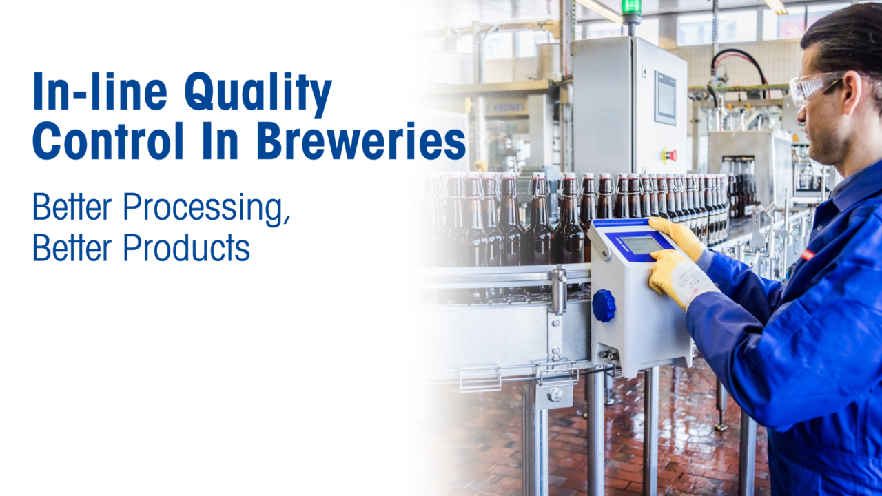 Live Webinar: In-line Quality Control in Breweries